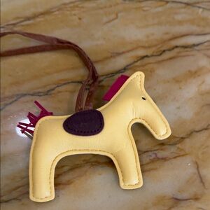 Horse/pegasus bag charm new